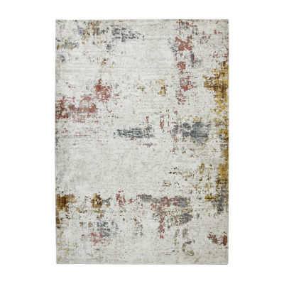 Amer Rugs Savanah Cherene Abstract Loomed 5'3" X 7'9" Indoor Rectangular Area Rug"