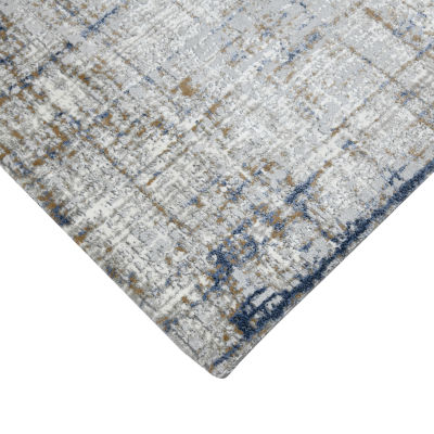 Amer Rugs Savanah Dylanne Abstract Loomed 32" X 120" Indoor Rectangular Runner"