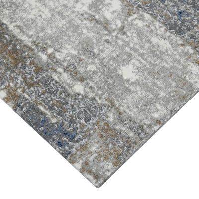 Amer Rugs Savanah Hn Abstract Loomed 5'3" X 7'9" Indoor Rectangular Area Rug"