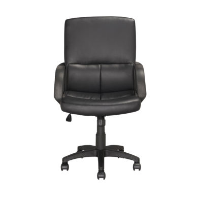 Workspace Executive FauxLeather Office Chair, Color Black JCPenney
