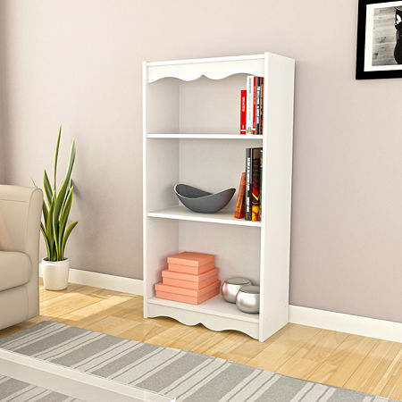 Hawthorne 47 Inch Tall Bookcase, One Size, White