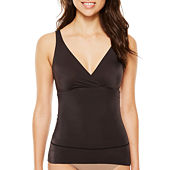 Naomi & Nicole Firm Control Unbelievable Comfort Smooth Front Open Bust  Camisole 771 - Macy's