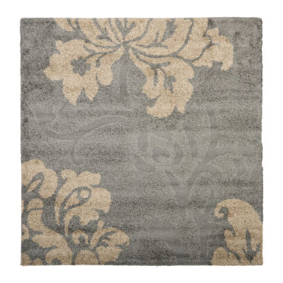 Safavieh Shag Collection Eric Geometric Square Area Rug