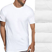 Hanes Ultimate Comfortblend Bonus Pack Mens 5 Pack Short Sleeve V Neck  Moisture Wicking T-Shirt