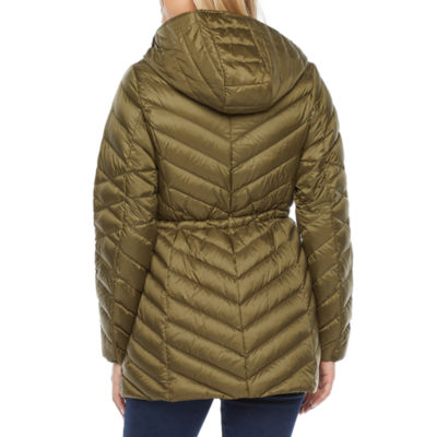 gallery hooded midweight puffer jacket