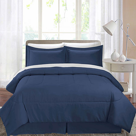 Swift Home Home Essentials Midweight Down Alternative Comforter Set, One Size, Blue