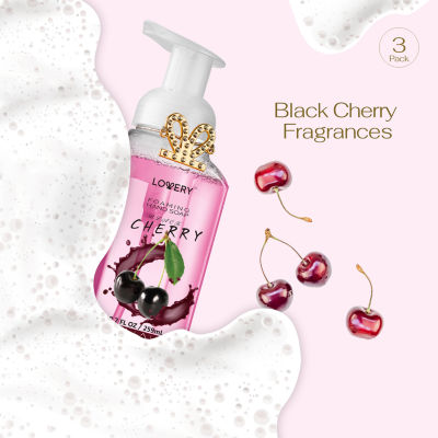 LOVERY™ Foaming Hand Soap - 3 Pk - Black Cherry ($33 Value)