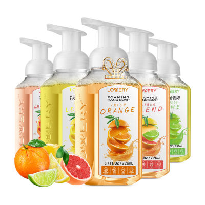 LOVERY™ Foaming Hand Soap - Pack Of 5 -  Citrus ($42 Value)