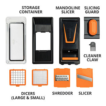 NutriSlicer Manual Slicer, Grater and Shredder 