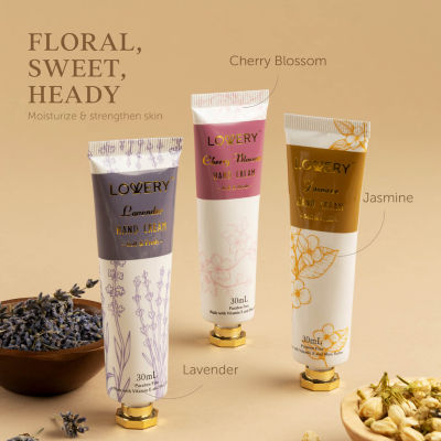 Lovery Aromatherapy Lotion - Hand Cream Set ($43 Value)