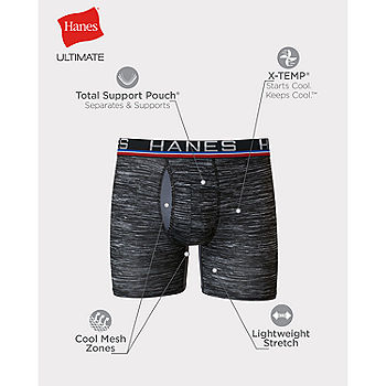 Hanes Men's Ultimate Comfort Flex Fit Total Support Pouch Boxer