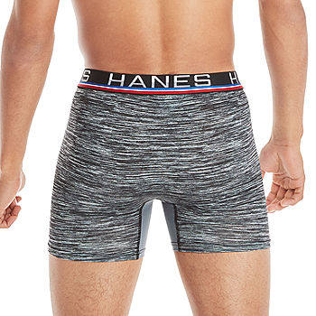 HANES SPORT Men's Total Support Pouch Boxer Briefs, 4-Pack Extended Size -  Bob's Stores