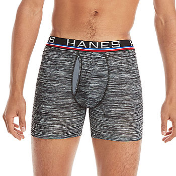 Hanes Sport Men's Total Support Pouch X-Temp Cooling Boxer Briefs, 4-Pack :  : Clothing, Shoes & Accessories