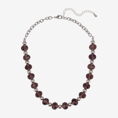 Mixit 18 Inch Link Beaded Necklace