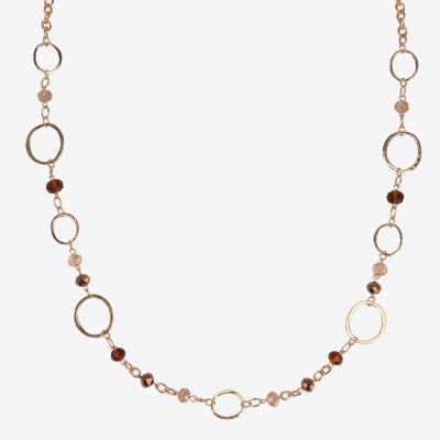 Mixit Inch Link Beaded Necklace