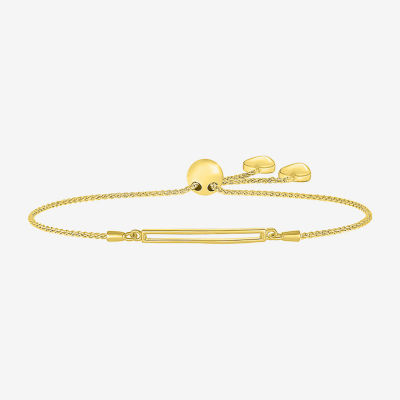 10K Gold Bolo Bracelet