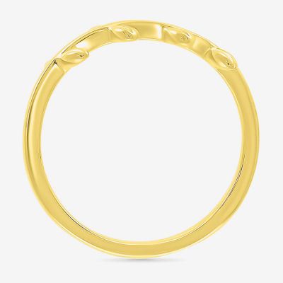 5.5MM 10K Gold Round Band