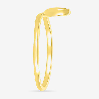 6.5MM 10K Gold Round Band