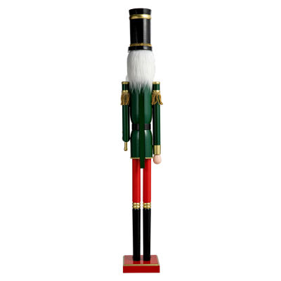 Glitzhome 3.5ft Wooden Christmas Nutcracker