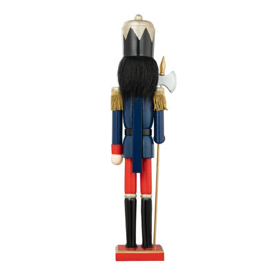 Glitzhome 2ft Wooden Christmas Nutcracker