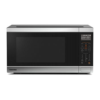 Toshiba 1.2 Cu. Ft. Microwave Oven in Black Stainless Steel