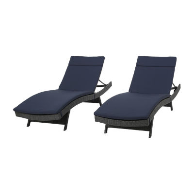 ASSTD NATIONAL BRAND Salem 2 pc. Patio Lounge Chair CoolSprings