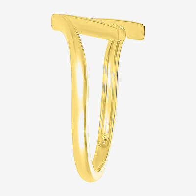 13.5MM 10K Gold Round Band