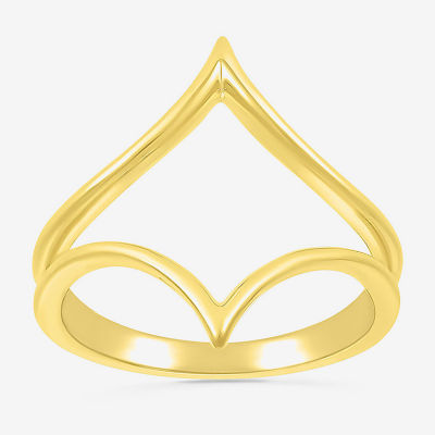Womens 19MM 10K Gold Round Band