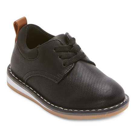 Thereabouts Toddler Boys Lil Mackem Oxford Shoes, 6 Medium, Black