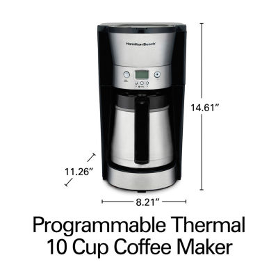 Hamilton Beach Programmable Thermal Coffee Maker