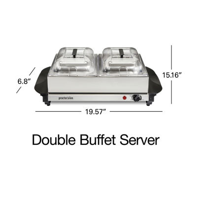 Proctor Silex Double Buffet Server