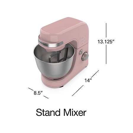 Hamilton Beach Stand Mixer With 7 Speeds, One Size, Pink