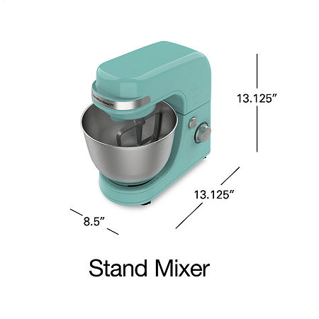 Hamilton Beach Stand Mixer With 7 Speeds, One Size, Blue