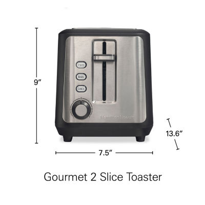 Hamilton Beach Gourmet 2 Slice Toaster