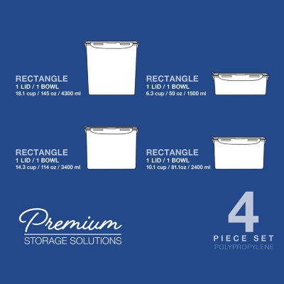 Lock & Lock 8-pc. Food Container