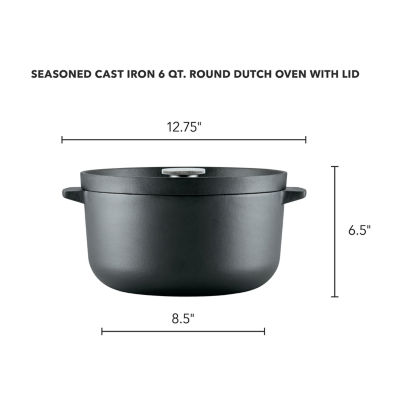 KitchenAid Cast Iron 6-qt. Dutch Oven