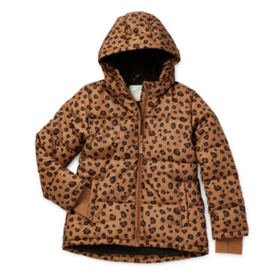 Thereabouts Little & Big Girls Hooded Heavyweight Jacket