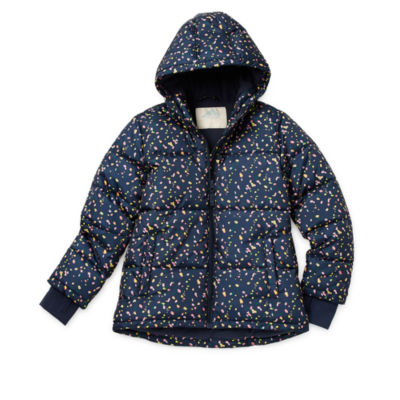 Thereabouts Little & Big Girls Hooded Heavyweight Jacket