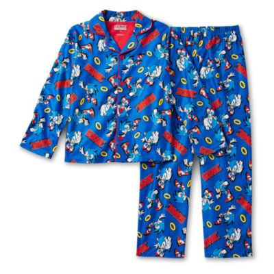Little & Big Boys 2-pc. Sonic the Hedgehog Pant Pajama Set