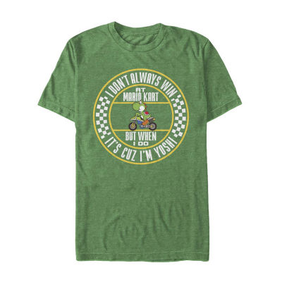 Mens Short Sleeve Super Mario Graphic T-Shirt