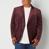 Stafford Mens Hopsack Classic Fit Blazer - Big and Tall