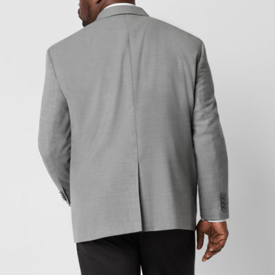 Stafford Hopsack Mens Stretch Fabric Classic Fit Big and Tall Blazer