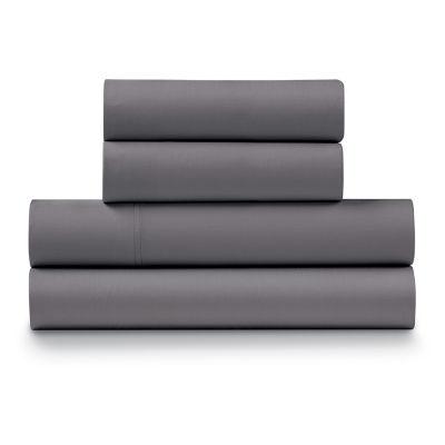 Ella Jayne 100% Cotton Sateen 500 Thread Count Deep Pocket 4-piece Sheet Set