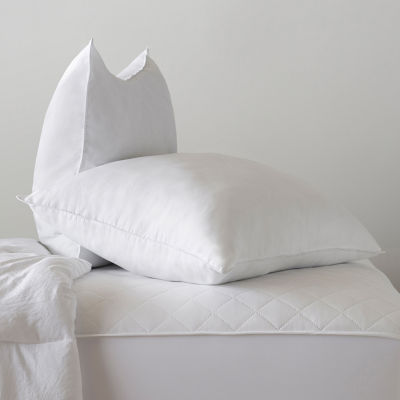 Ella Jayne Superior Cotton Blend Shell Soft Down Alternative Stomach Sleeper Pillow, Set of 2