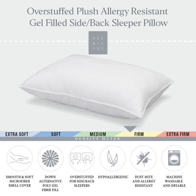 Ella Jayne Signature Plush Firm Allergy-Resistant Down Alternative Side/Back Sleeper Pillow