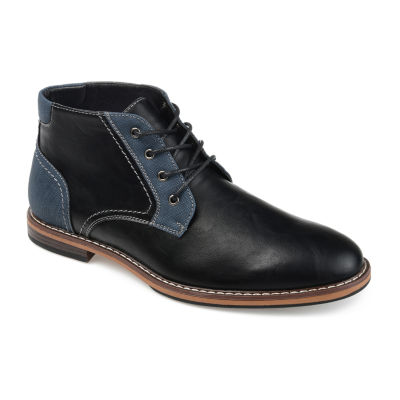 Vance Co Mens Franco Chukka Block Heel Boots