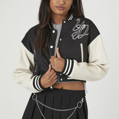 Forever 21 Midweight Varsity Jacket-Juniors