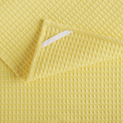 Martha Stewart Collection 3-Pc. Waffle Weave Kitchen Towels