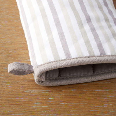 Martha Stewart Daisy Stripe 2-pc. Oven Mitt Set