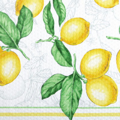 Martha Stewart Lots of Lemons 4-pc. Mitt + Pot Holder Set